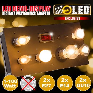  99097 - LED Demo Display M 1-100W  108.24USD  